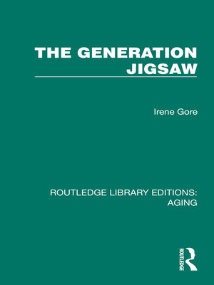 cover image of The Generation Jigsaw